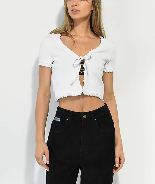 19208-a.lab-zowie-white-tie-front-crop-top-4.webp A.LAB Zowie White Tie Front Crop Top