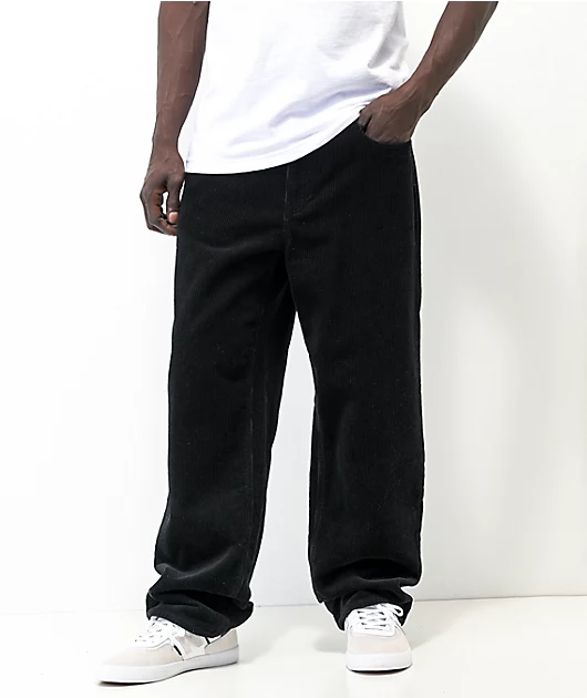 1949-empyre-loose-fit-black-corduroy-skate-pants-1.webp Empyre Loose Fit Black Corduroy Skate Pants