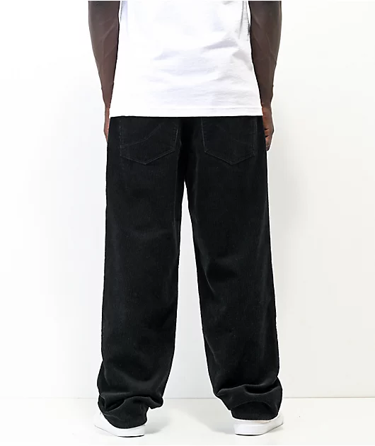 1949-empyre-loose-fit-black-corduroy-skate-pants-2.webp Empyre Loose Fit Black Corduroy Skate Pants