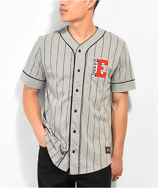 Empyre Chuck Wind Up Grey Baseball Jersey