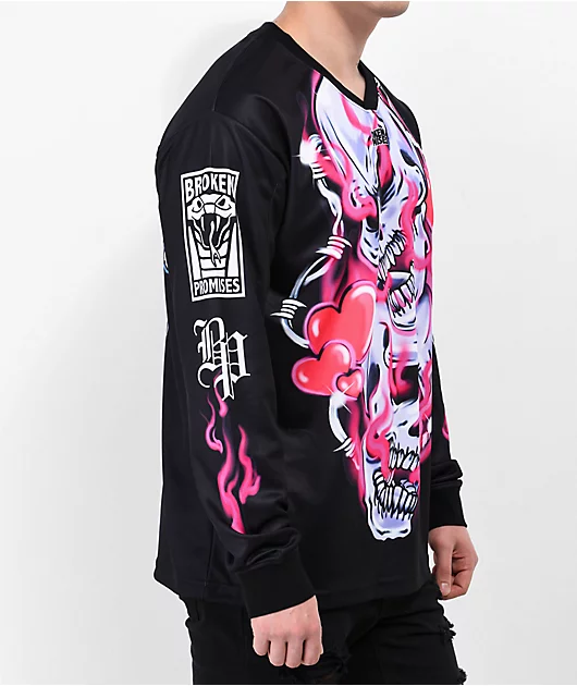 20381-broken-promises-gets-hurt-black-hockey-jersey-4.webp Broken Promises Gets Hurt Black Hockey Jersey
