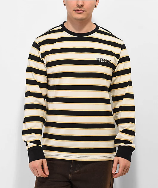 20507-welcome-cooper-bone-stripe-long-sleeve-t-shirt-1.webp Welcome Cooper Bone Stripe Long Sleeve T-Shirt