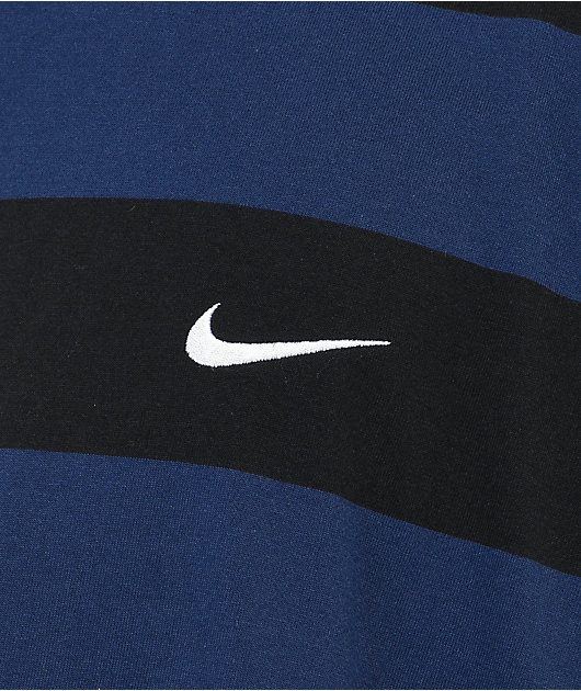 21027-nike-navy-stripe-t-shirt-3.jpg Nike Navy Stripe T-Shirt