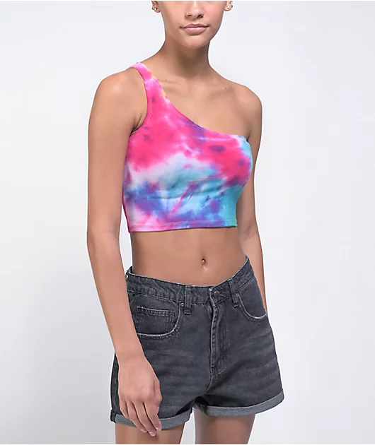 21502-a.lab-cray-one-shoulder-tie-dye-crop-tank-top-1.webp A.LAB Cray One Shoulder Tie Dye Crop Tank Top