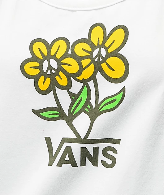 Vans Pick Peace White Cami Tank Top