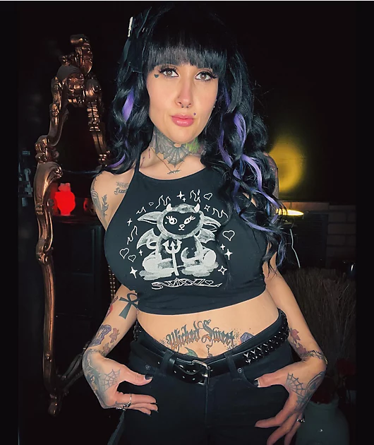 21706-swixxz-lil-devil-black-halter-top-4.webp SWIXXZ Lil Devil Black Halter Top