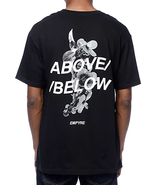 Empyre Above Below Black T-Shirt