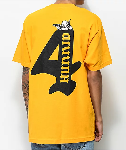 22572-4hunnid-cupid-gold-t-shirt-1.webp 4Hunnid Cupid Gold T-Shirt