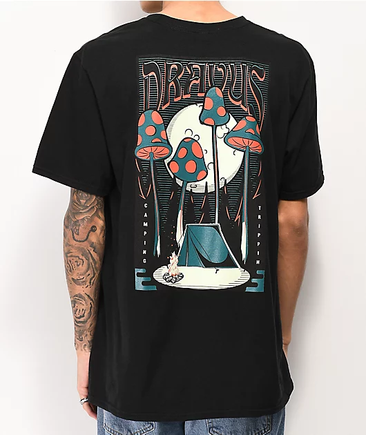 22855-dravus-camping-trippin-black-t-shirt-1.webp Dravus Camping Trippin Black T-Shirt
