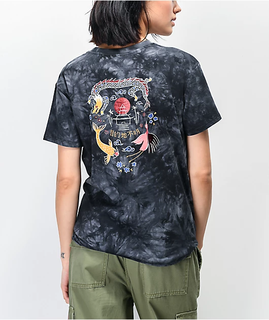 22891-empyre-sloane-dragon-neutral-black-tie-dye-tie-front-t-shirt-1.webp Empyre Sloane Dragon Neutral Black Tie Dye Tie Front T-Shirt