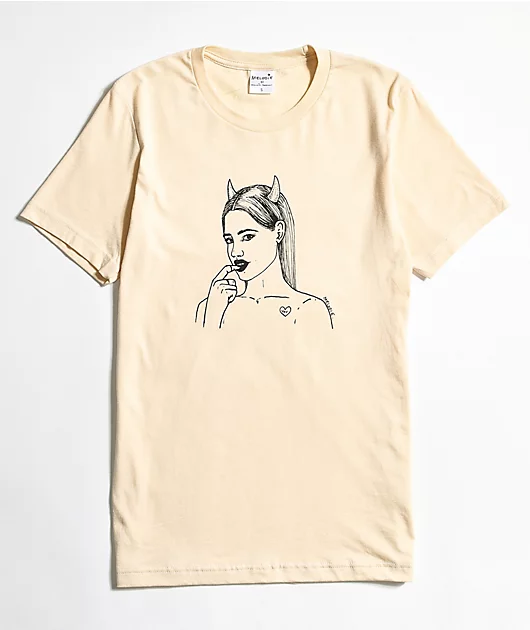 23412-melodie-evil-natural-t-shirt-1.webp Melodie Evil Natural T-Shirt