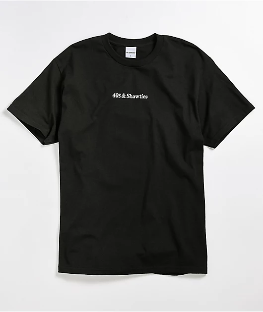 23489-40s-shorties-shawties-black-t-shirt-1.webp 40s & Shorties Shawties Black T-Shirt