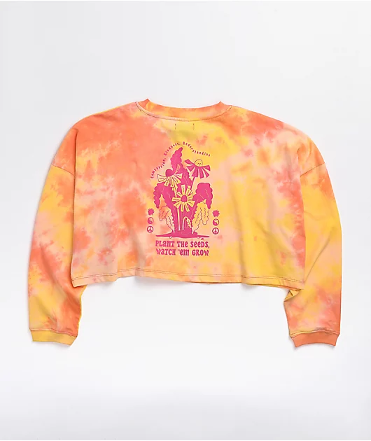 23829-a.lab-gayle-orange-tie-dye-crop-long-sleeve-t-shirt-1.webp A.LAB Gayle Orange Tie Dye Crop Long Sleeve T-Shirt