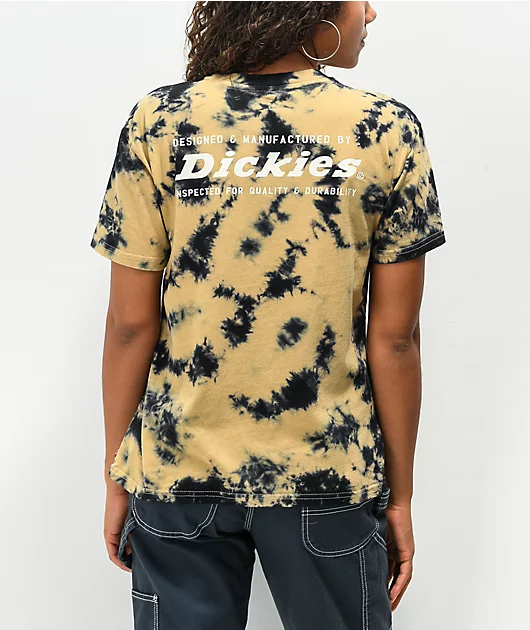 Dickies Ginger & Black Tie Dye T-Shirt