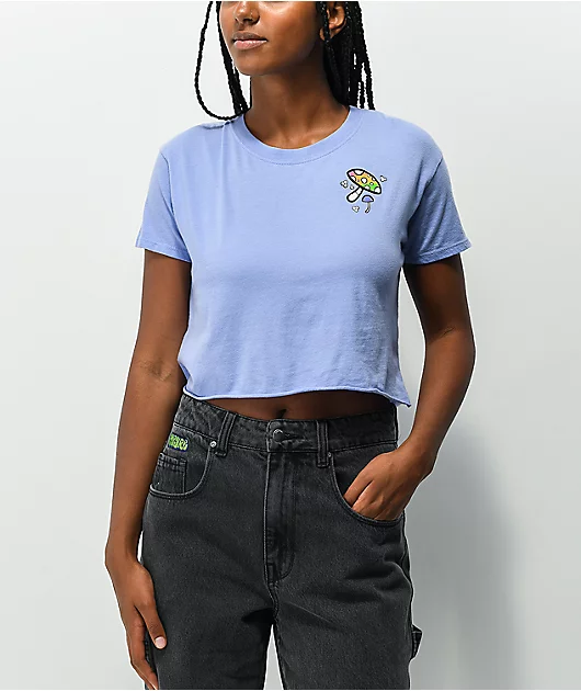 24505-a-lab-ballina-shroom-purple-crop-t-shirt-2.webp A-Lab Ballina Shroom Purple Crop T-Shirt