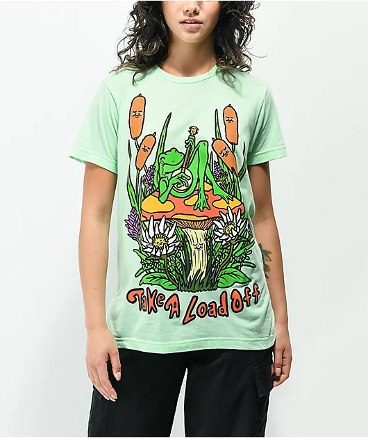 24945-teen-hearts-take-a-load-off-mint-t-shirt-1.webp Teen Hearts Take A Load Off Mint T-Shirt