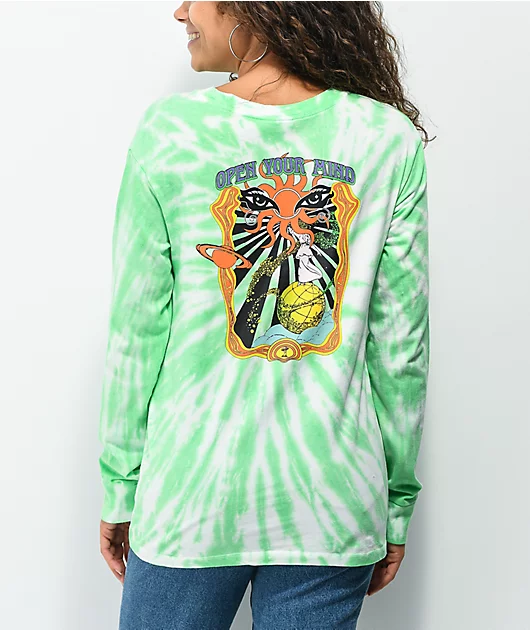 25019-empyre-open-your-mind-green-white-tie-dye-long-sleeve-knot-front-t-shirt-1.webp Empyre Open Your Mind Green & White Tie Dye Long Sleeve Knot Front T-Shirt