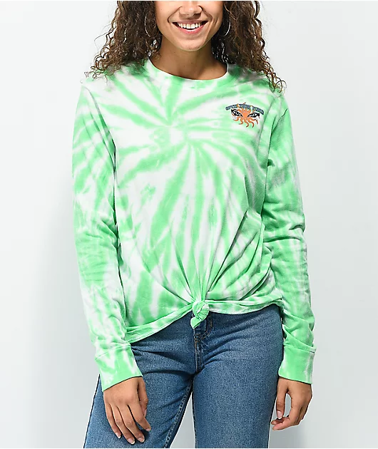 25019-empyre-open-your-mind-green-white-tie-dye-long-sleeve-knot-front-t-shirt-2.webp Empyre Open Your Mind Green & White Tie Dye Long Sleeve Knot Front T-Shirt