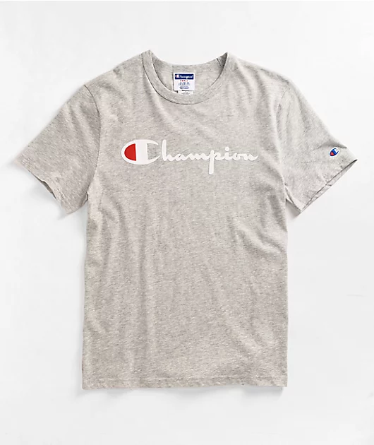 25556-champion-lightweight-grey-t-shirt-2.webp Champion Lightweight Grey T-Shirt