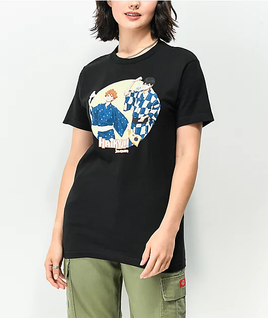 25673-haikyu-black-t-shirt-1.webp Haikyu Black T-Shirt