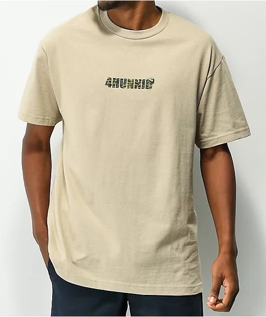 25823-4hunnid-helmet-sand-t-shirt-2.webp 4Hunnid Helmet Sand T-Shirt