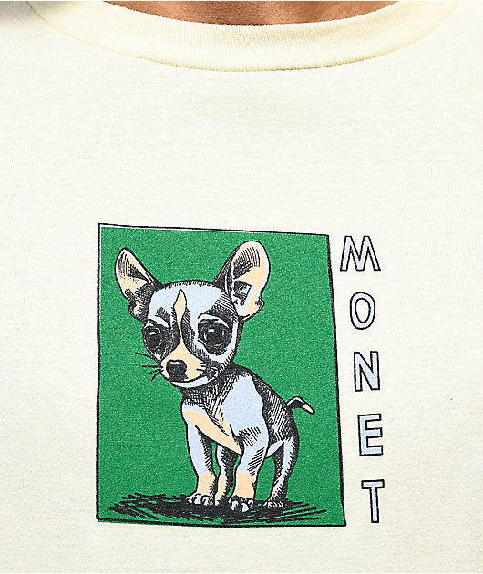 25916-monet-chihuahua-cream-t-shirt-2.jpg Monet Chihuahua Cream T-Shirt