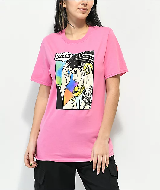 26338-dgk-collect-call-pink-t-shirt-1.webp DGK Collect Call Pink T-Shirt