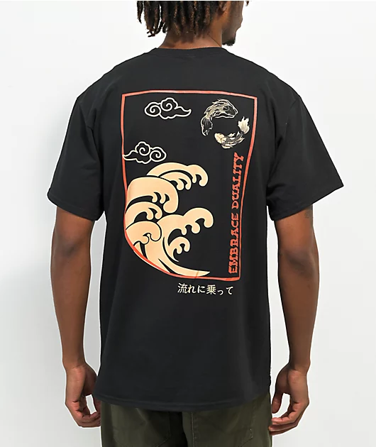 Empyre Embrace Duality Black T-Shirt