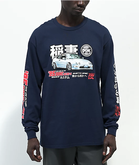 26550-dgk-ghetto-spec-navy-long-sleeve-t-shirt-1.webp DGK Ghetto Spec Navy Long Sleeve T-Shirt