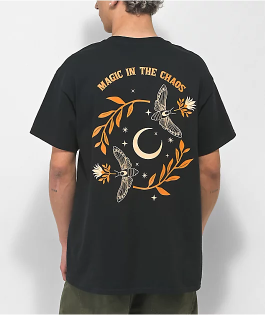 Dravus Chaos Magic Black T-Shirt