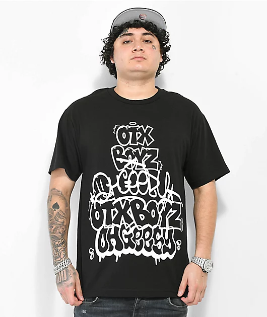 27138-otxboyz-throwie-black-t-shirt-3.webp OTXBOYZ Throwie Black T-Shirt
