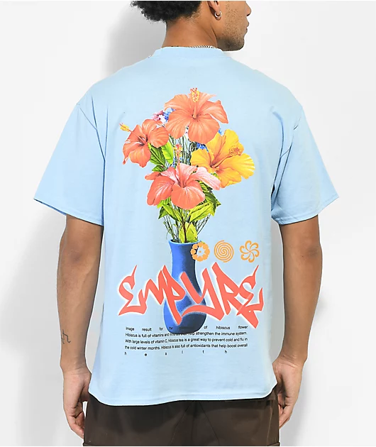 27495-empyre-hibiscus-boost-light-blue-t-shirt-1.webp Empyre Hibiscus Boost Light Blue T-Shirt