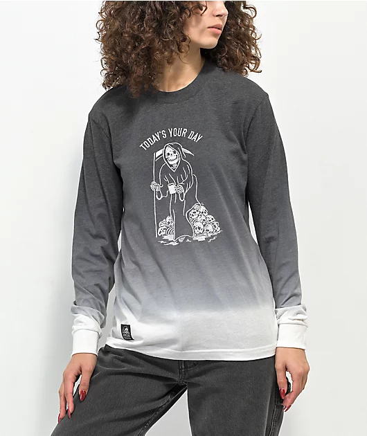 27691-lurking-class-by-sketchy-tank-today-s-your-day-grey-dip-dye-long-sleeve-t-shirt-1.webp Lurking Class by Sketchy Tank Today's Your Day Grey Dip Dye Long Sleeve T-Shirt