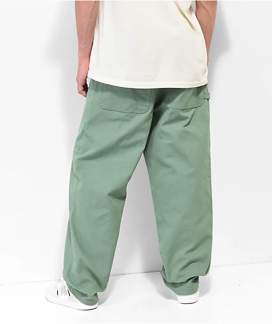 2787-empyre-loose-fit-hedge-green-carpenter-skate-pants-2.webp Empyre Loose Fit Hedge Green Carpenter Skate Pants