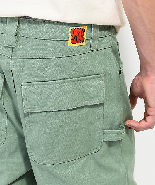 2787-empyre-loose-fit-hedge-green-carpenter-skate-pants-4.jpg Empyre Loose Fit Hedge Green Carpenter Skate Pants