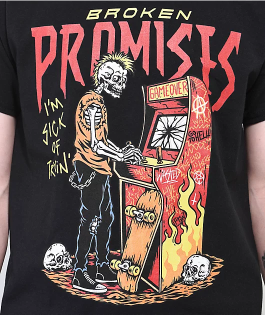 28362-broken-promises-try-again-black-t-shirt-2.webp Broken Promises Try Again Black T-Shirt