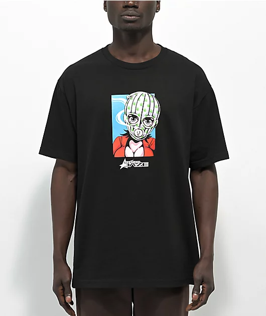 28766-know-bad-daze-smoke-2-black-t-shirt-1.webp Know Bad Daze Smoke 2 Black T-Shirt