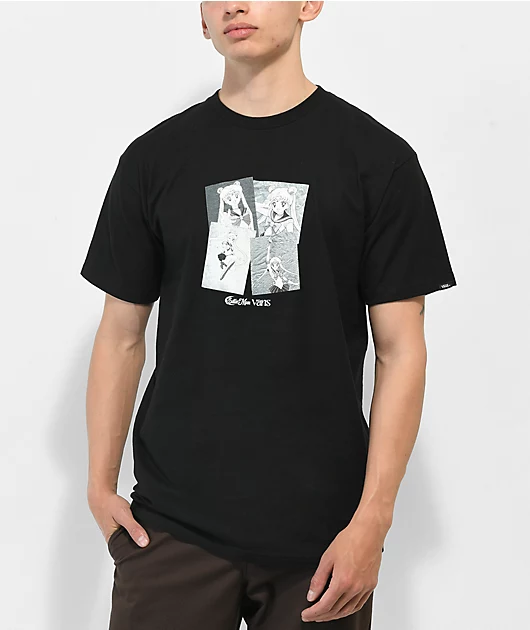 Vans x Sailor Moon Black T-Shirt