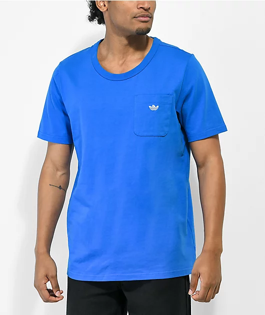 adidas Heavyweight Shmoofoil Blue T-Shirt