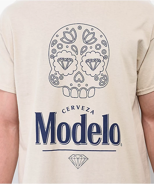 29334-diamond-supply-co.-x-modelo-sketch-khaki-t-shirt-2.webp Diamond Supply Co. x Modelo Sketch Khaki T-Shirt