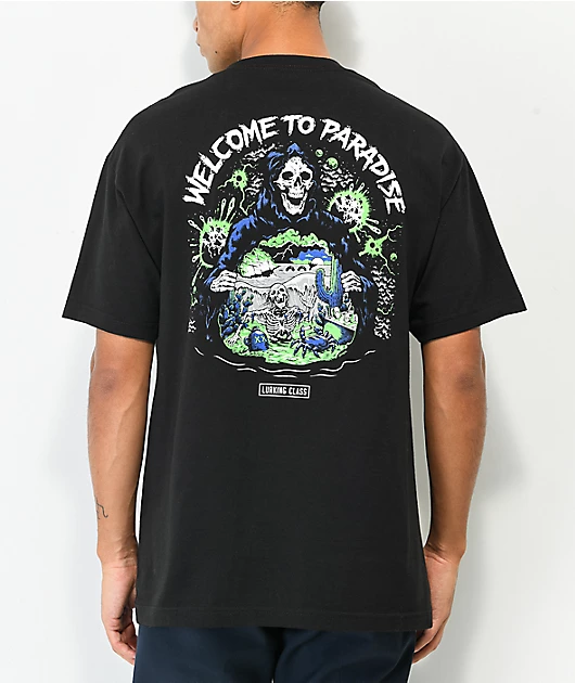 29650-lurking-class-by-sketchy-tank-welcome-black-t-shirt-1.webp Lurking Class by Sketchy Tank Welcome Black T-Shirt