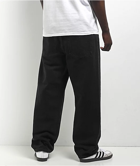 Empyre Shmutz Black Wash Loose Fit Skate Jeans