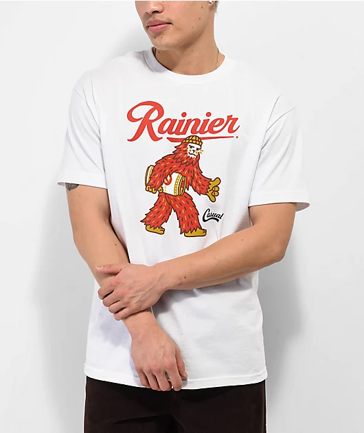 Casual Industrees x Rainier R Squatch White T-Shirt
