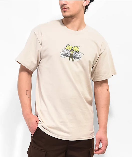 30114-a.lab-l-train-cream-t-shirt-1.webp A.LAB L-Train Cream T-Shirt