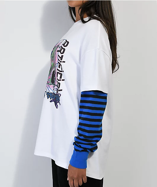 30134-vitriol-bixie-artificial-white-blue-layered-long-sleeve-t-shirt-3.webp Vitriol Bixie Artificial White & Blue Layered Long Sleeve T-Shirt