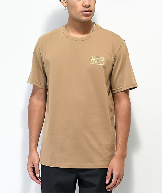 31105-converse-graphic-sand-t-shirt-2.webp Converse Graphic Sand T-Shirt