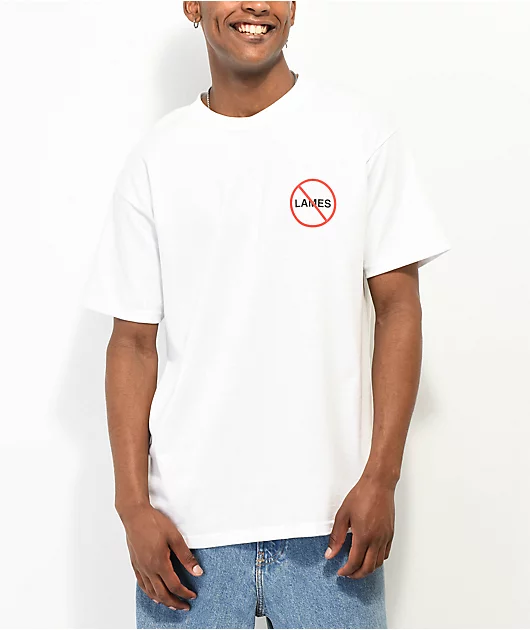 31276-foos-gone-no-lames-white-t-shirt-2.webp Foos Gone No Lames White T-Shirt