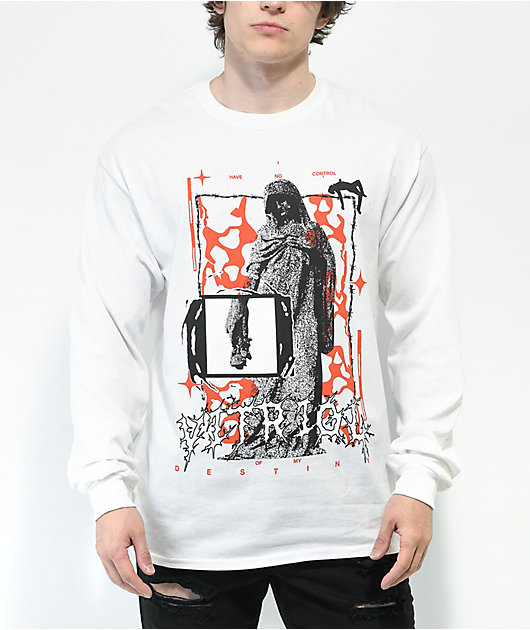 31642-vitriol-destiny-white-long-sleeve-t-shirt-1.jpg Vitriol Destiny White Long Sleeve T-Shirt