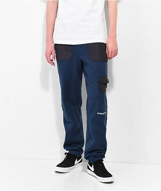 Primitive Blue Micro Fleece Sweatpants