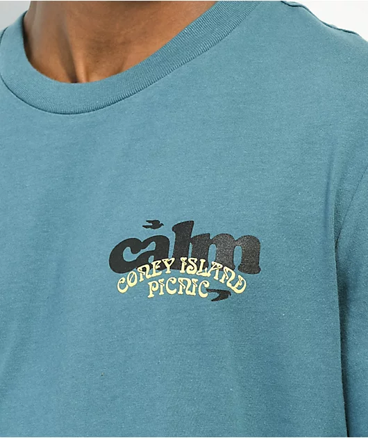 32274-coney-island-picnic-calm-your-mind-green-t-shirt-3.webp Coney Island Picnic Calm Your Mind Green T-Shirt